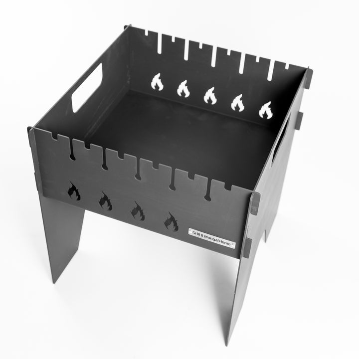 Foldable Grill 2.5 mm for 8 Skewers + Cover