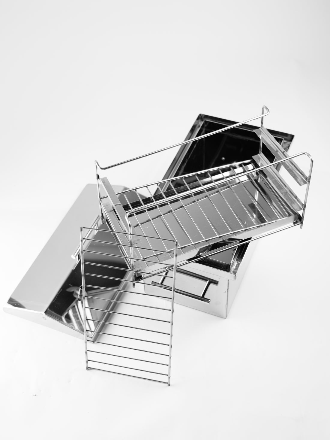 WĘDZARNIA MAŁĄ ZE STALI NIERDZEWNEJ 45х25х25 cm CM/WĘDZARNIA DOMOWA