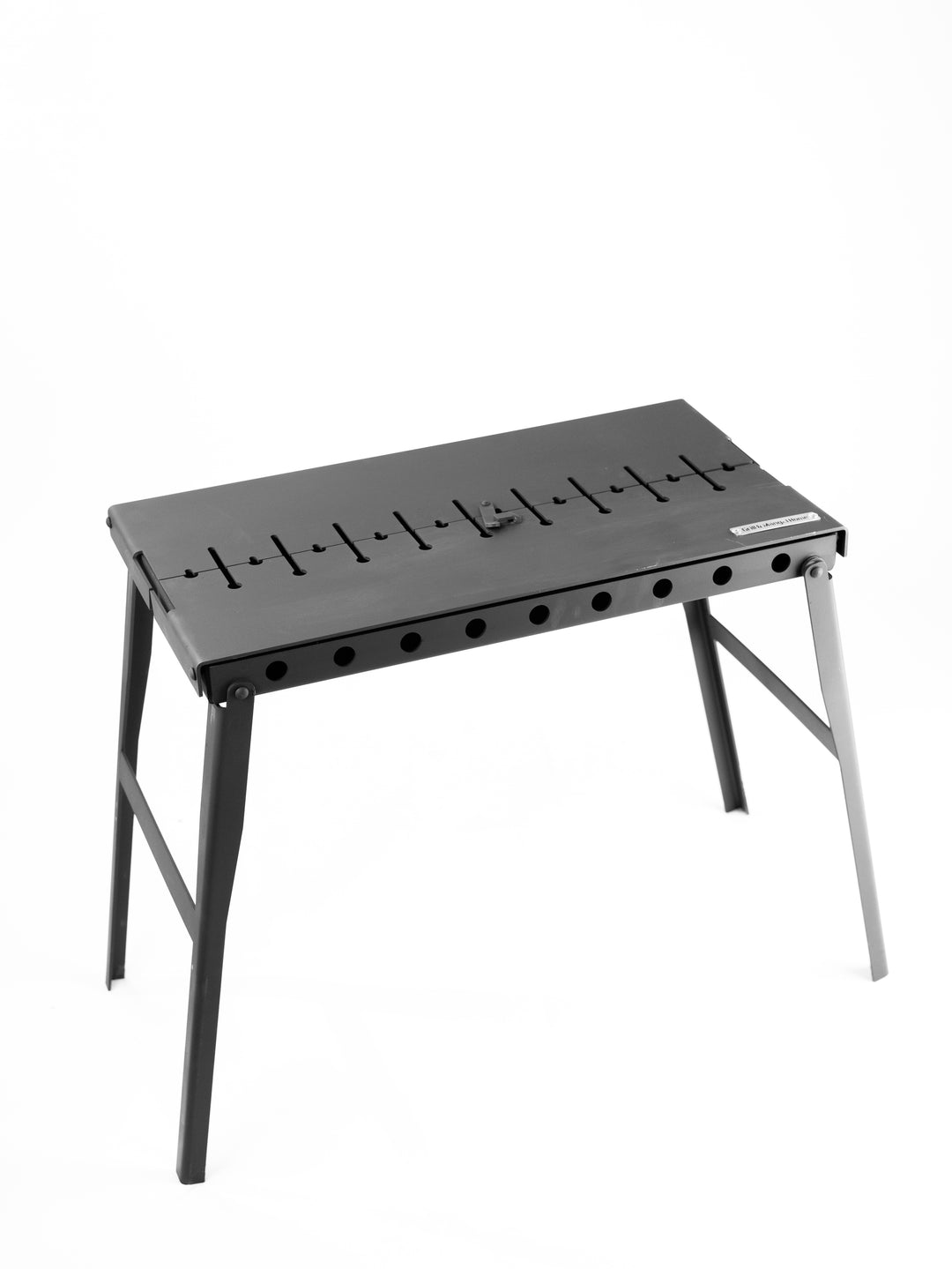 Mangal Grill Suitcase for 10 Skewers + Case / Foldable Metal 3 mm