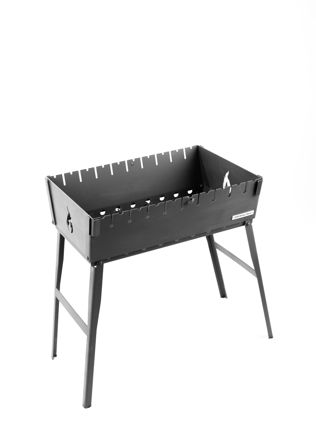 Mangal Grill Suitcase for 10 Skewers + Case / Foldable Metal 3 mm