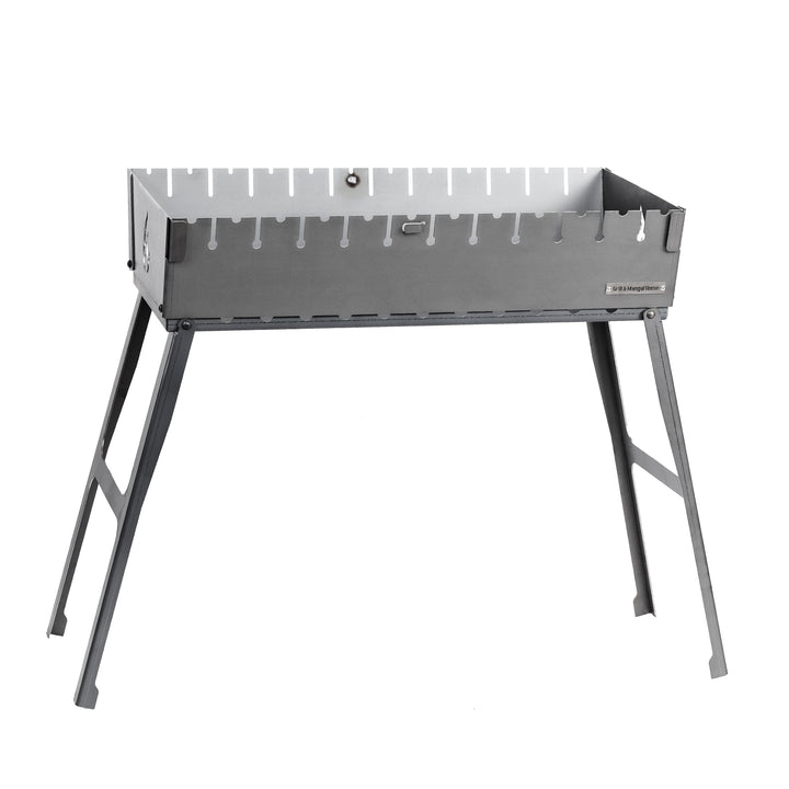 Mangal Grill Suitcase for 12 Skewers  Metal 2 mm.