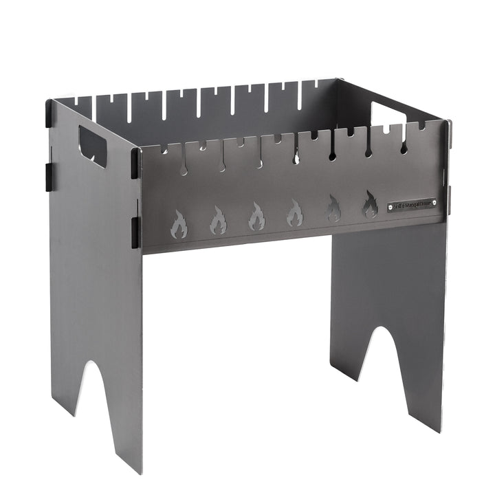 Foldable Grill 2.5 mm for 8 Skewers 