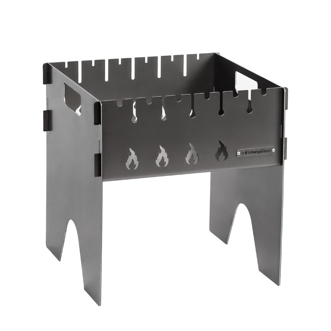 Foldable Grill 2.5 mm for 6 Skewers 