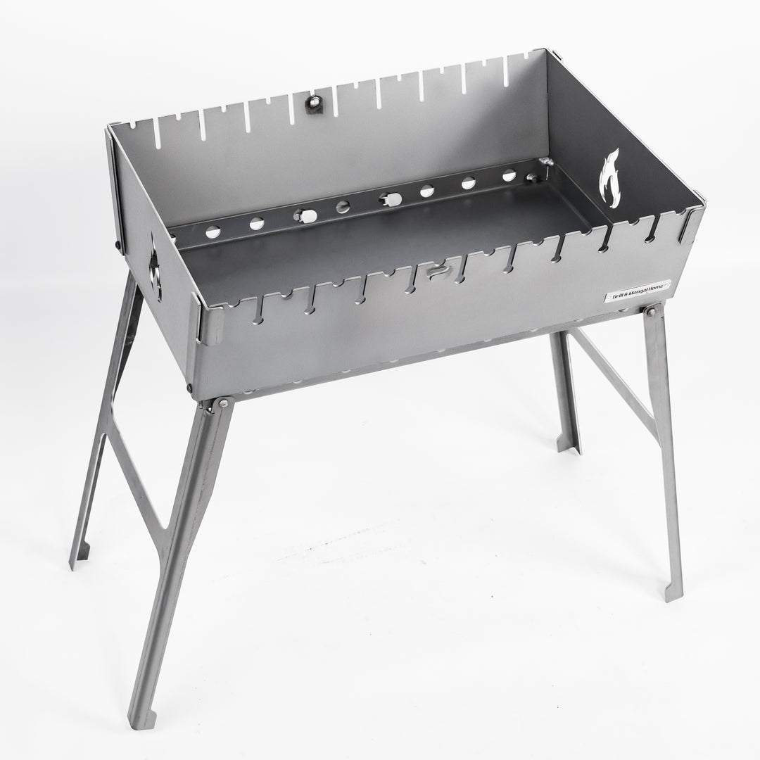 Mangal Grill Suitcase for 10 Skewers  Metal 3 mm