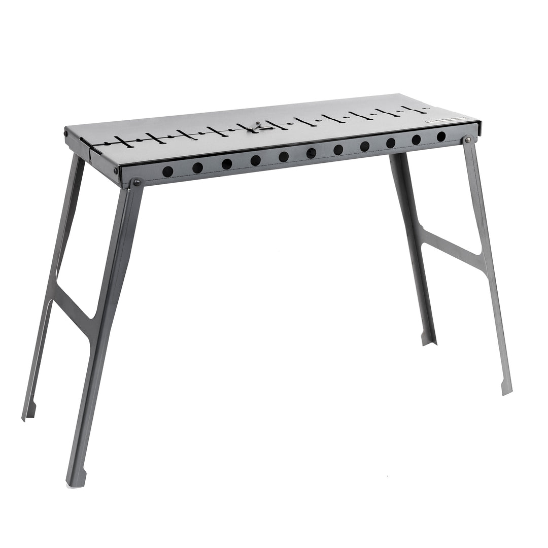 Mangal Grill Suitcase for 12 Skewers  Metal 2 mm.
