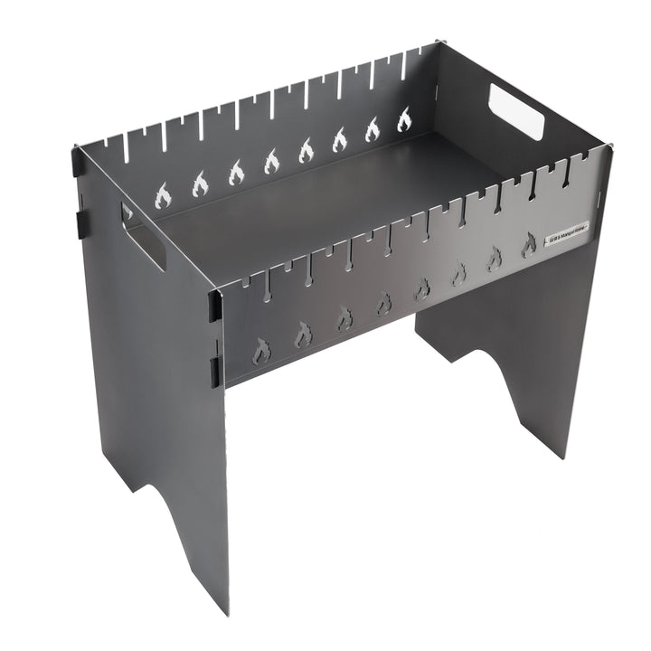 Foldable Grill 2.5 mm for 10 Skewers