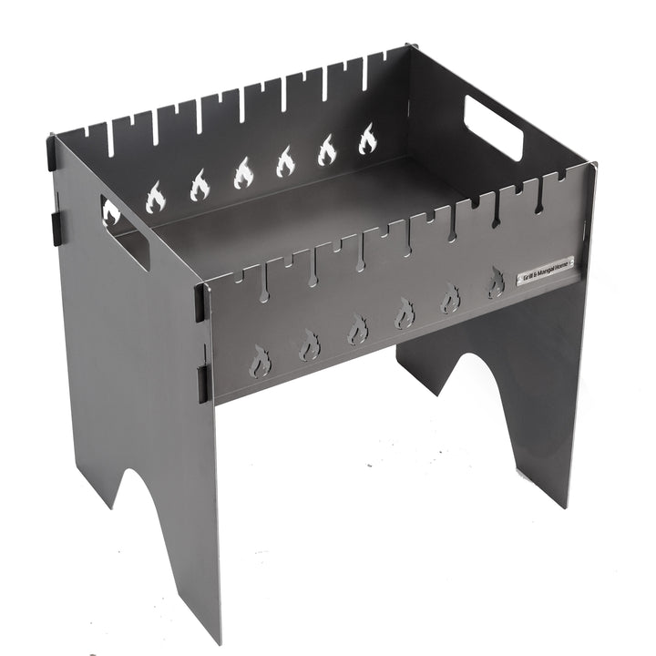 Foldable Grill 2.5 mm for 8 Skewers 