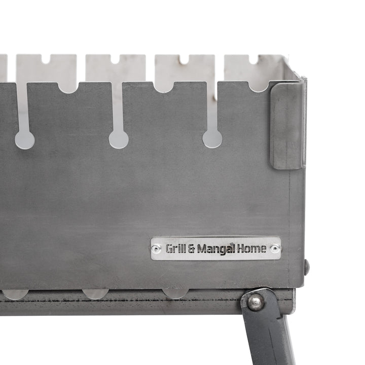 Mangal Grill Suitcase for 12 Skewers  Metal 2 mm.