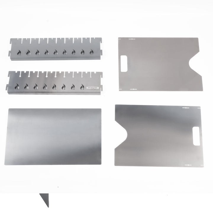 Foldable Grill 2.5 mm for 10 Skewers