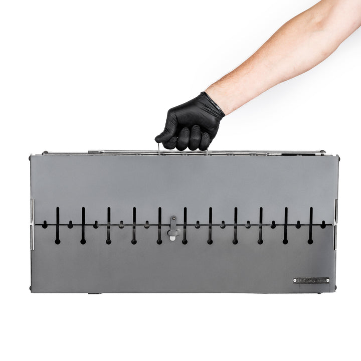 GRILL-MANGAL 3mm SUITCASE FOR 12 SKEWERS 