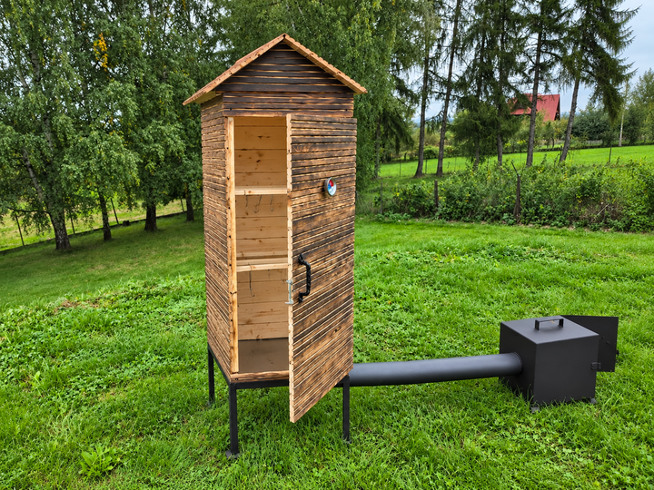 Große Holzräucherei für den Garten – XXL Räucherofen mit Holzfeuerung