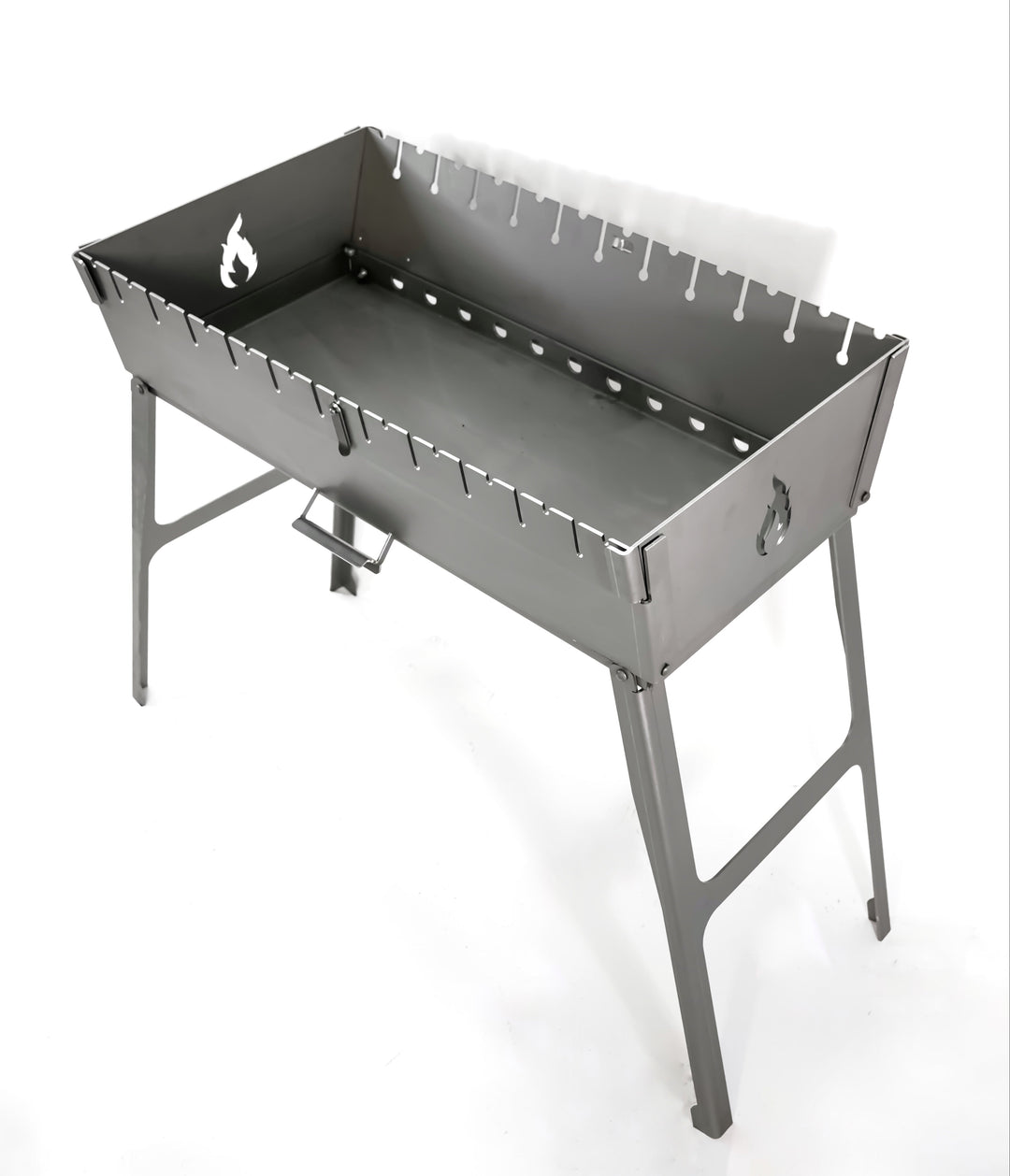 Mangal Grill Suitcase for 12 Skewers  Metal 2 mm.