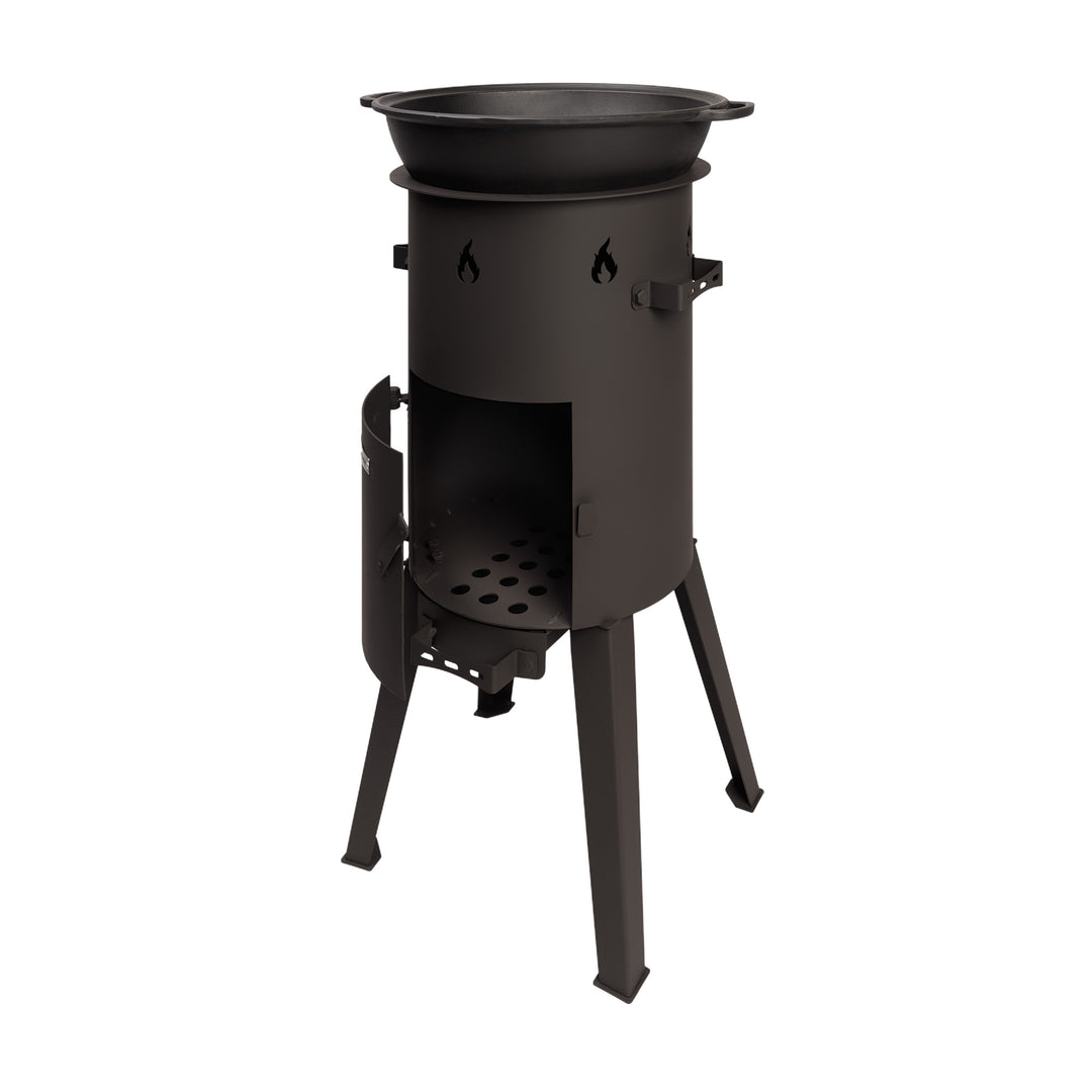 Gartenofen für Kessel Ø 35 cm, 2 mm Stahl