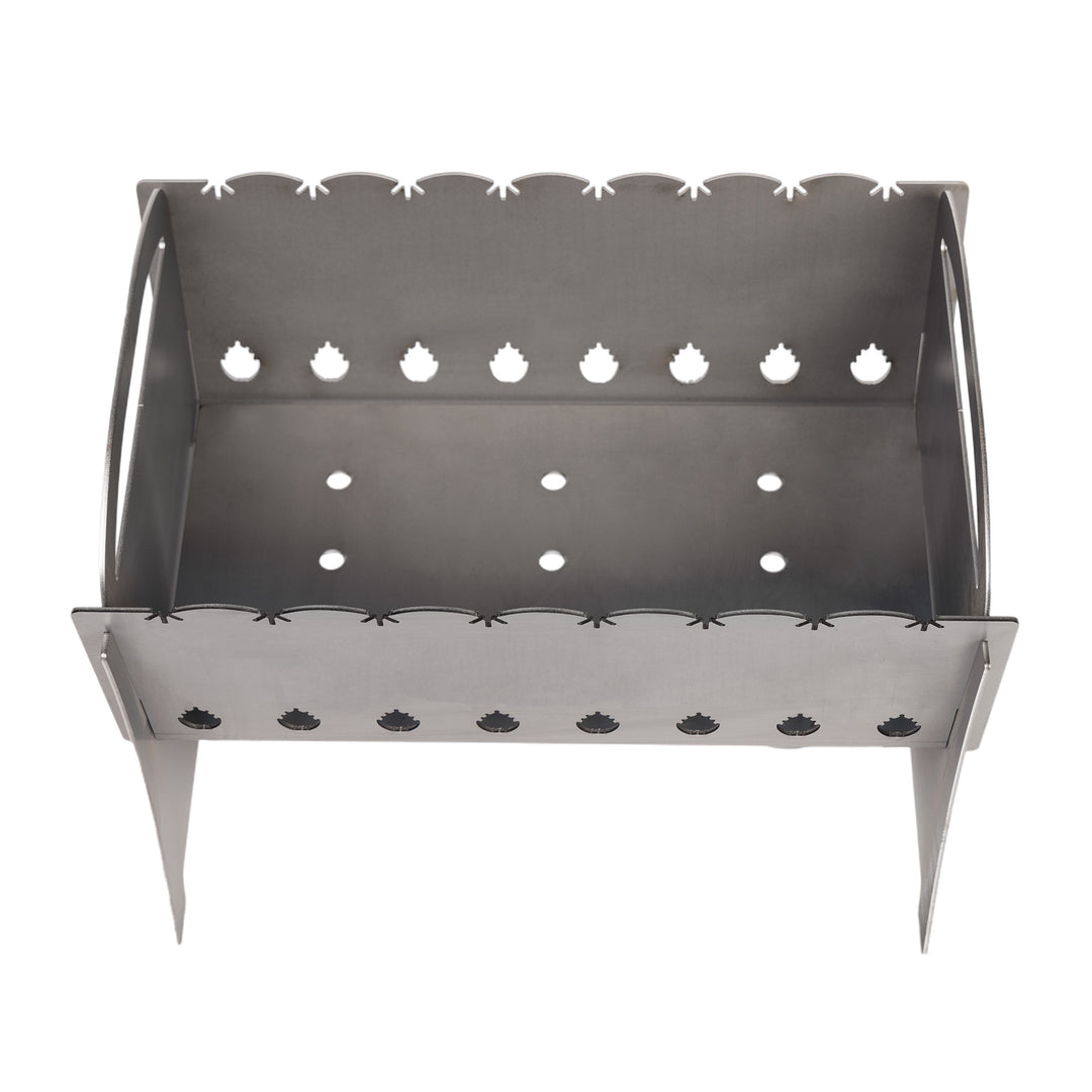 MANGAL GRILL WĘGLOWY NA 8 SZPIKULEC METAL 3 MM, Składany