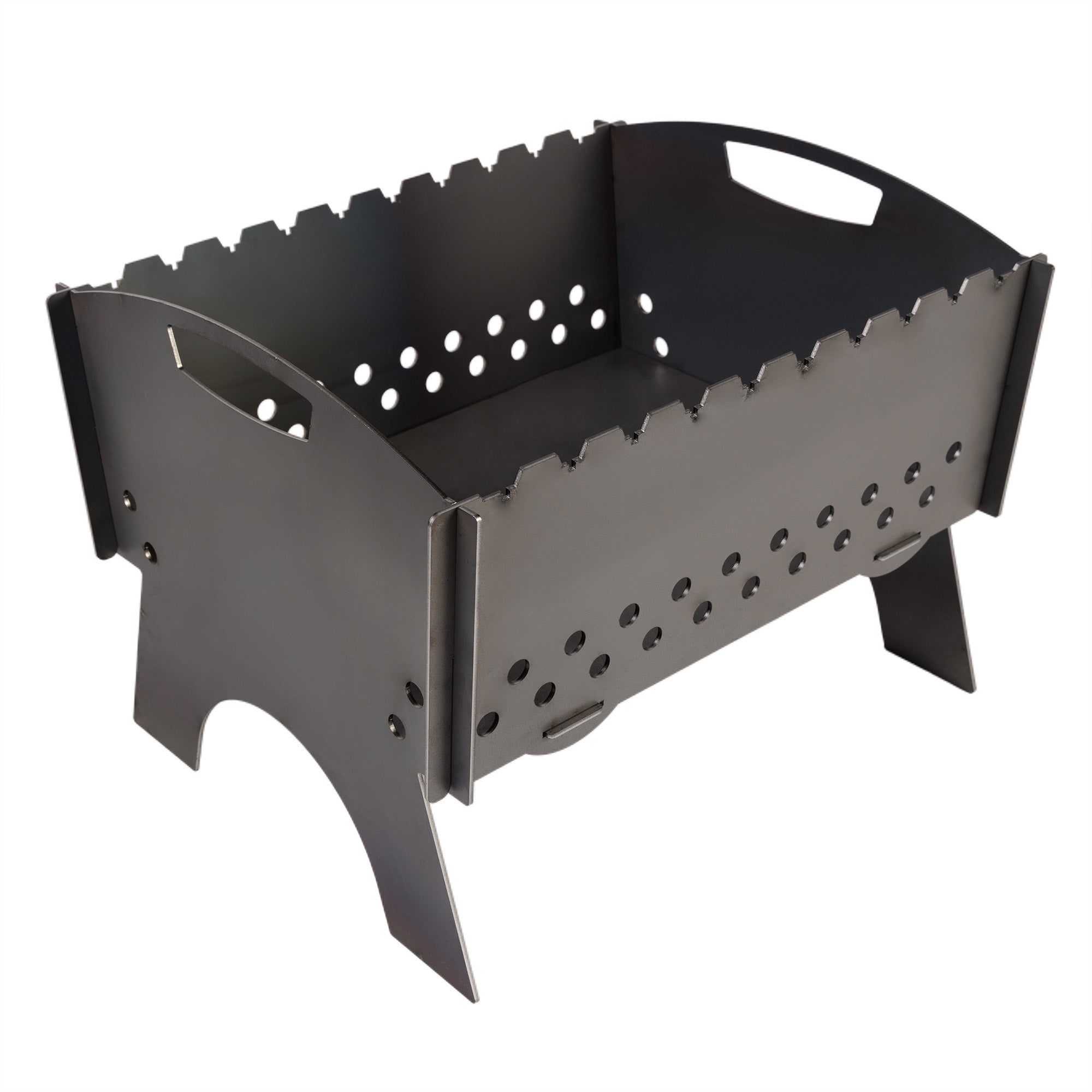 Разборной мангал на  шампуров  3 мм сталь.