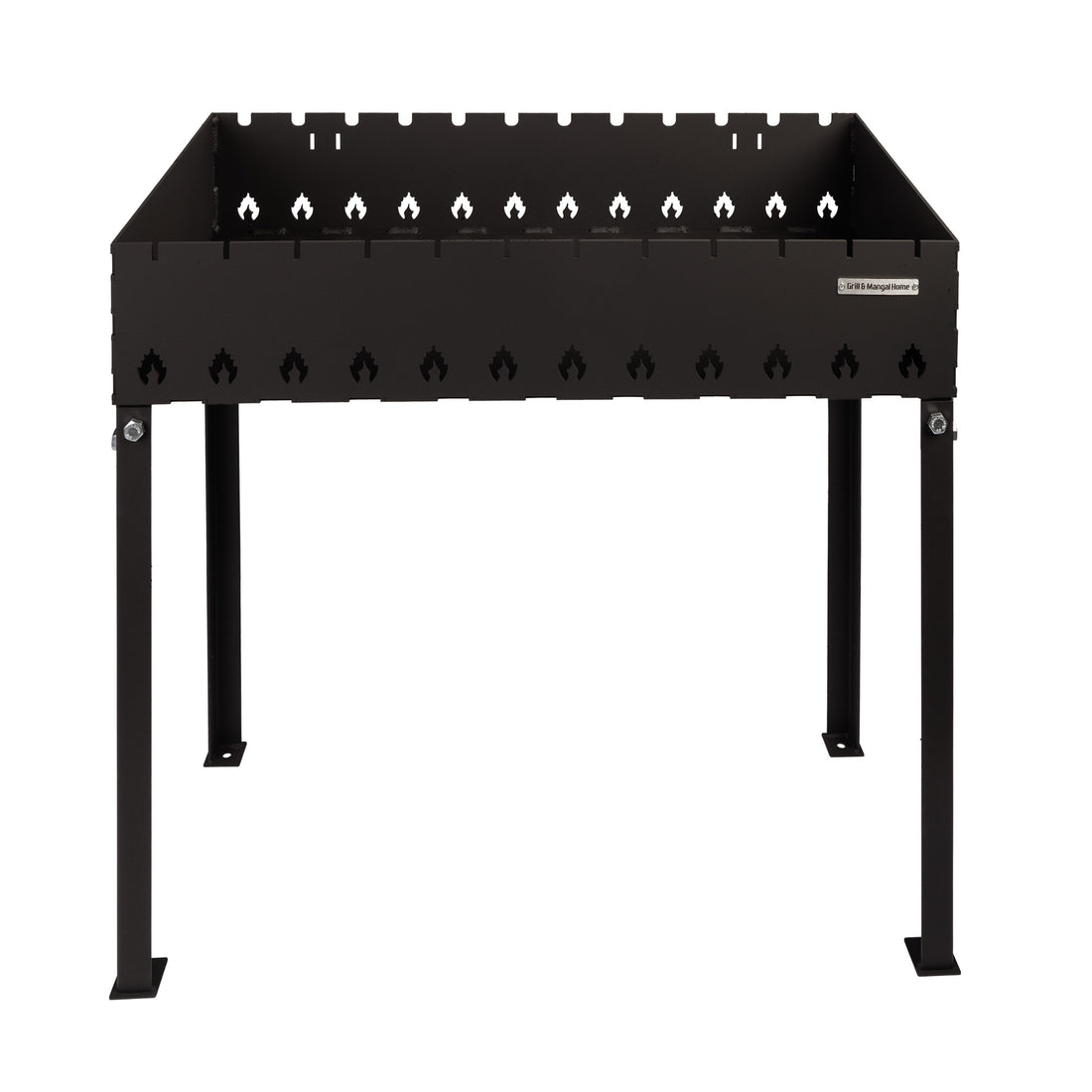 Stacjonarny Grill z rozkładanymi nogami na 12 szpikulec 4 mm.