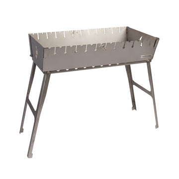 3 mm_Grill-Walizkowy ze stali nierdzewnej na 12 szpikulców