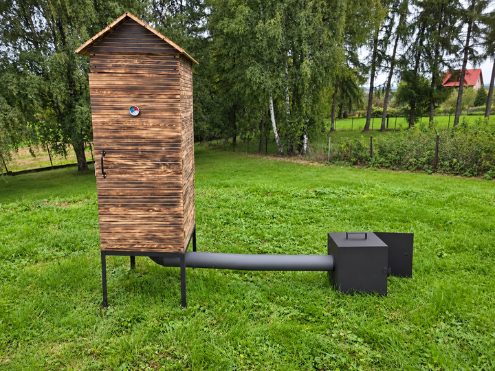 Große Holzräucherei für den Garten – XXL Räucherofen mit Holzfeuerung