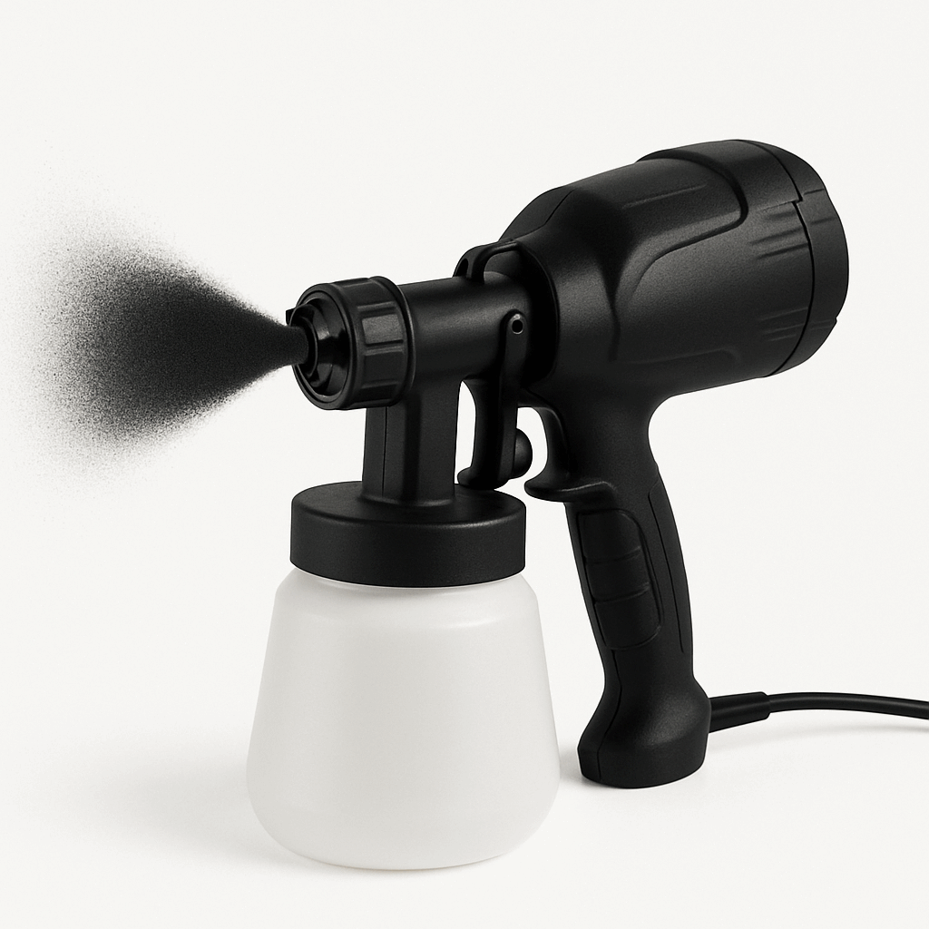 Usługa malowania grilli-walizek.