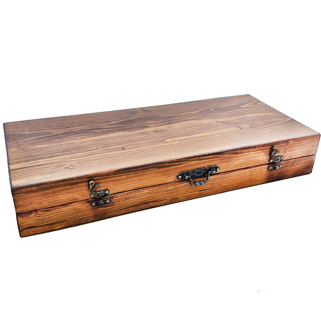 Zestaw grillowy premium – drewniana skrzynka, szpikulce, akcesoria