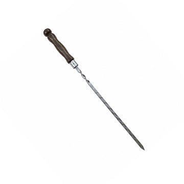 Skewer with Lacquered Wooden Handle 62×1.2×3 / GRILL SKEWER